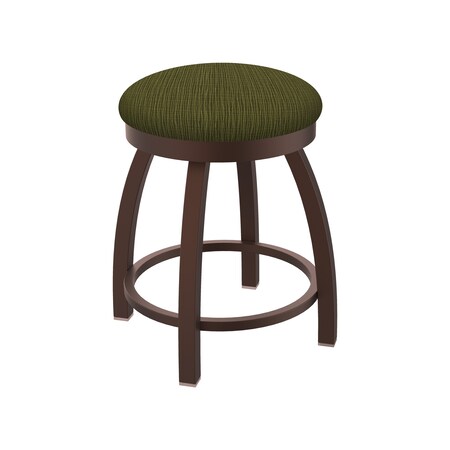 Holland Bar Stool Co 18" Swivel Vanity Stool, Bronze Finish, Graph Parrot Seat 80218BZ015